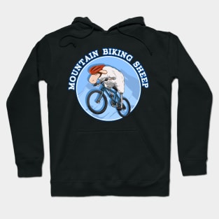 Mountain biking sheep Hoodie